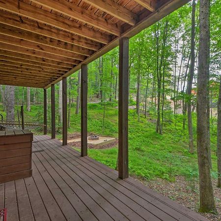 Pinot And Pine Chic Log Cabin About 5 Mi To Blue Ridge Exteriér fotografie