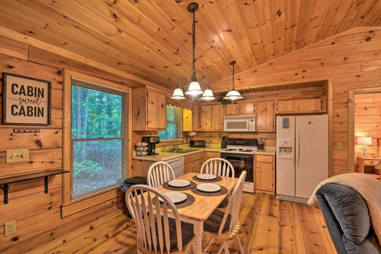 Pinot And Pine Chic Log Cabin About 5 Mi To Blue Ridge Exteriér fotografie