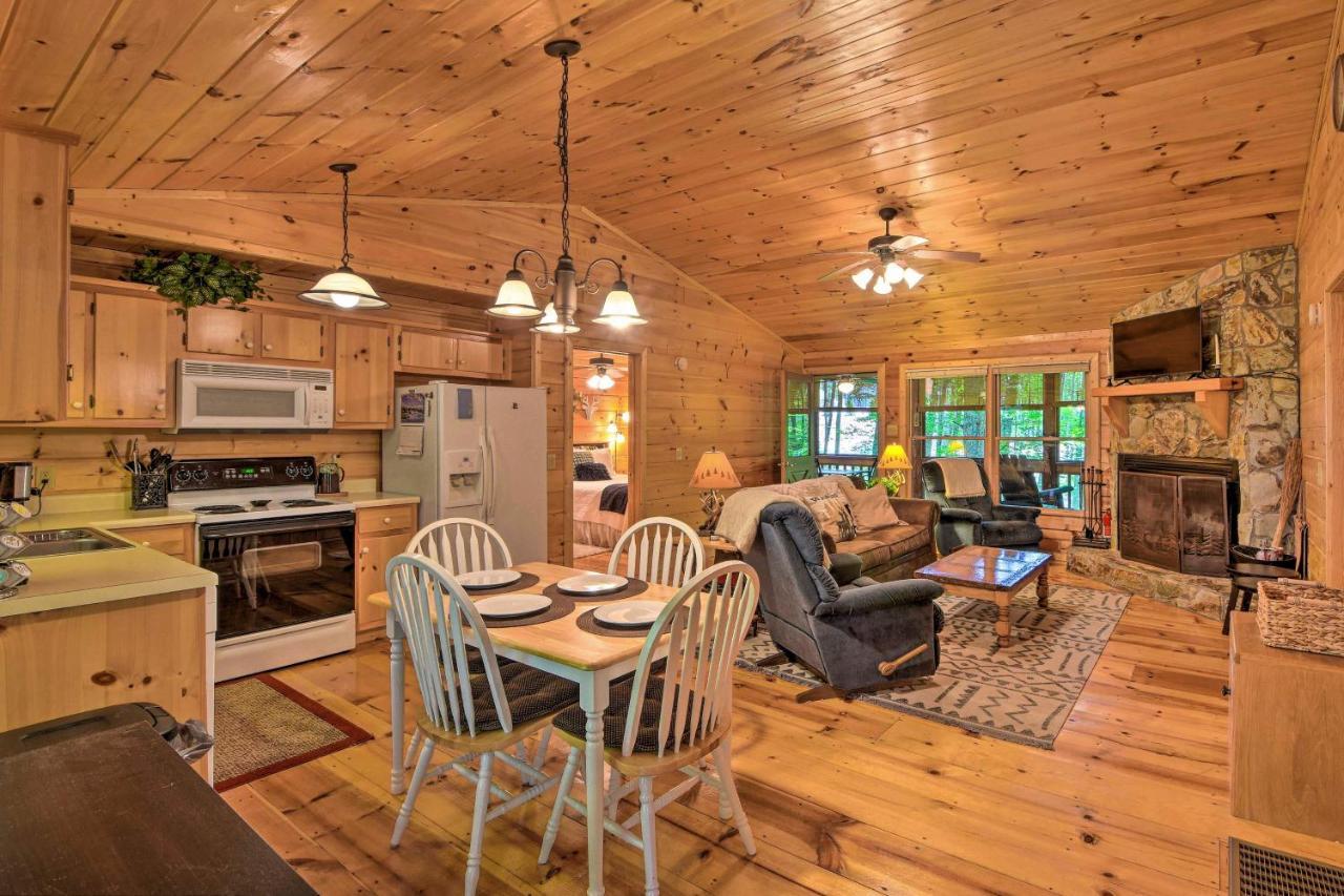 Pinot And Pine Chic Log Cabin About 5 Mi To Blue Ridge Exteriér fotografie