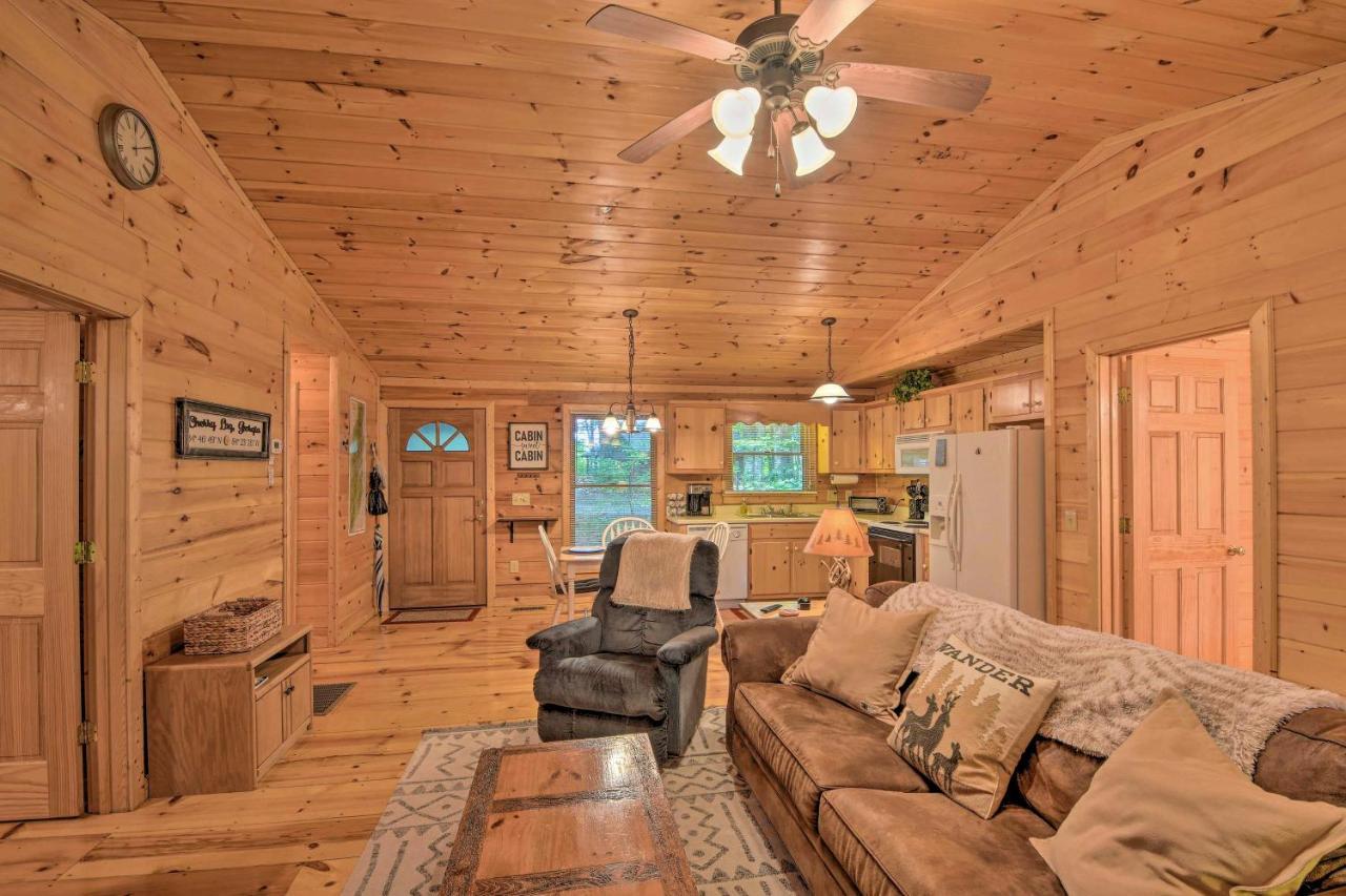 Pinot And Pine Chic Log Cabin About 5 Mi To Blue Ridge Exteriér fotografie