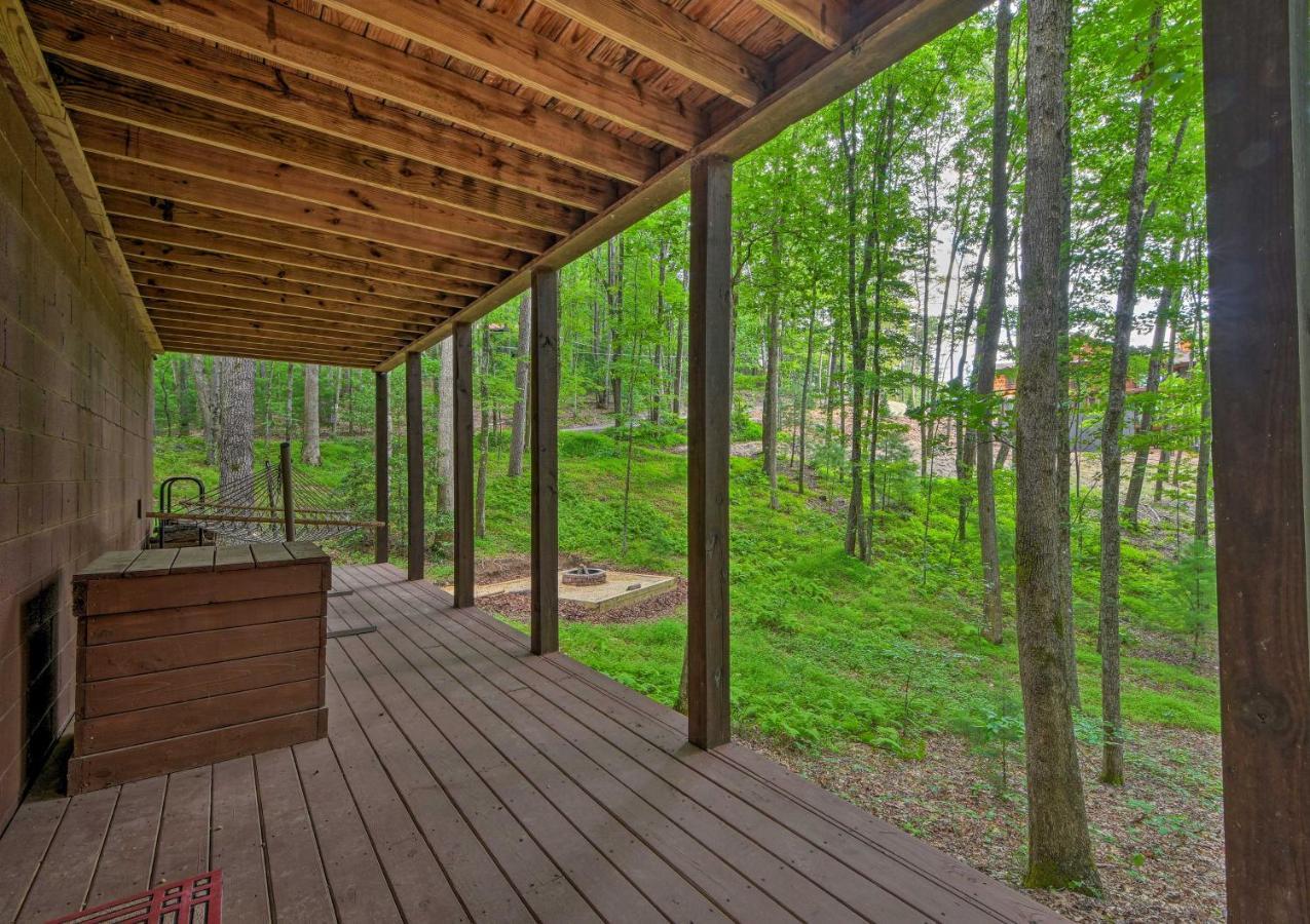 Pinot And Pine Chic Log Cabin About 5 Mi To Blue Ridge Exteriér fotografie