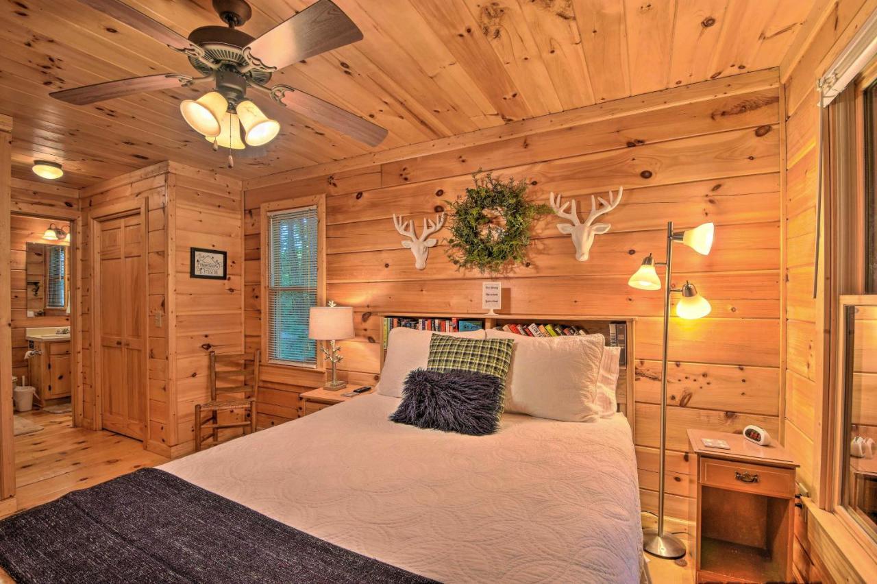 Pinot And Pine Chic Log Cabin About 5 Mi To Blue Ridge Exteriér fotografie