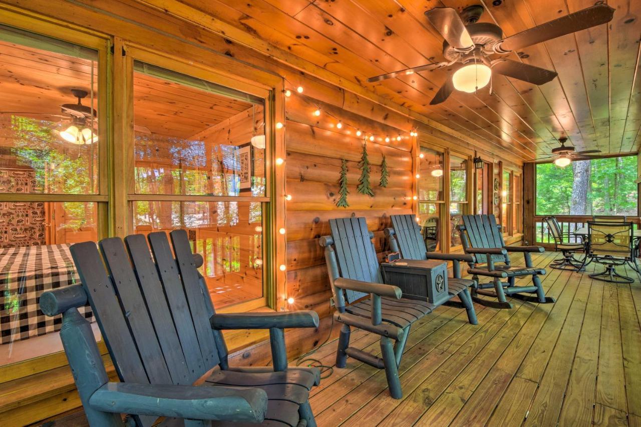 Pinot And Pine Chic Log Cabin About 5 Mi To Blue Ridge Exteriér fotografie