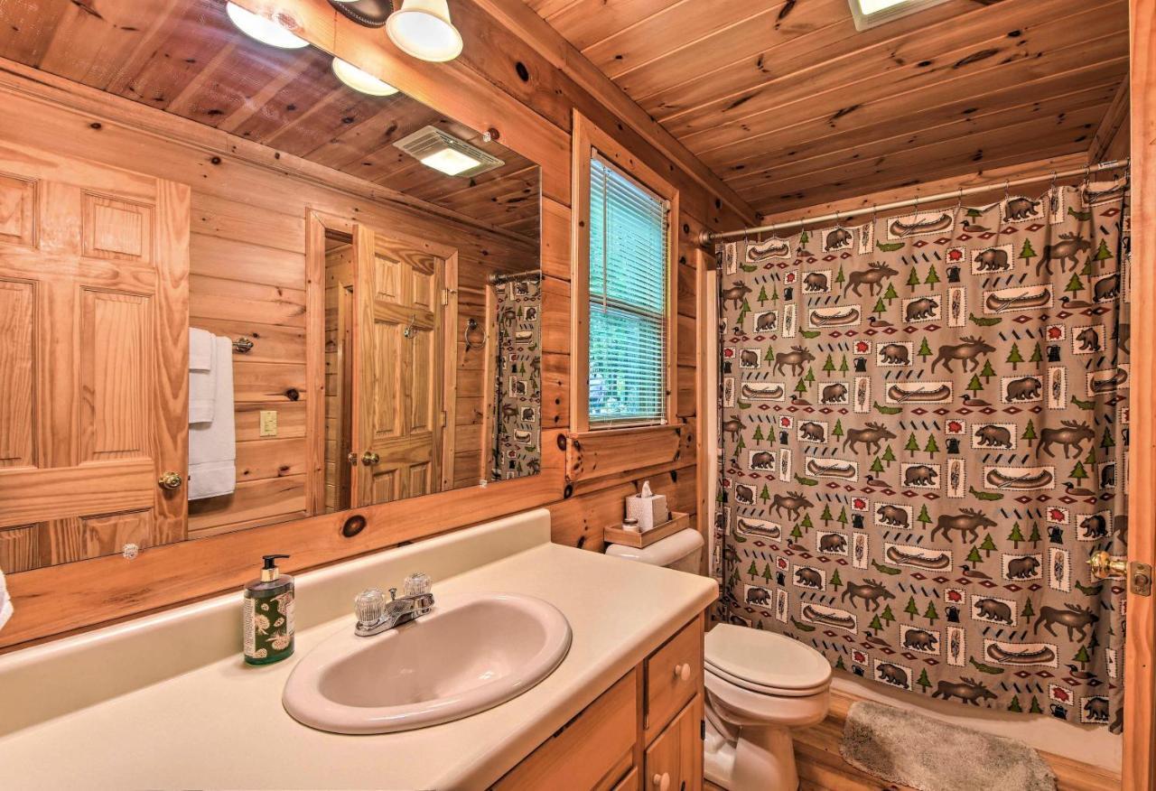 Pinot And Pine Chic Log Cabin About 5 Mi To Blue Ridge Exteriér fotografie